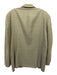 Burberry Tan Wool Blend Windowpane 3 button Men's Blazer Tan / 54