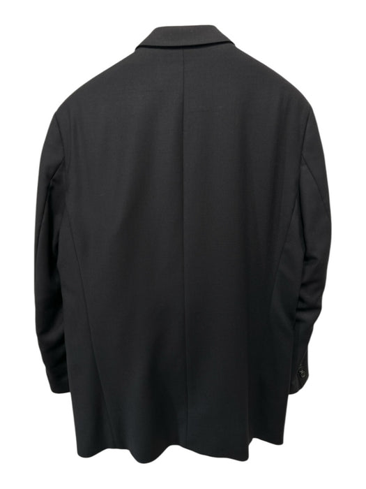 Hugo Boss Vintage Black Wool Blend Solid 3 button Men's Blazer Black / Est 54