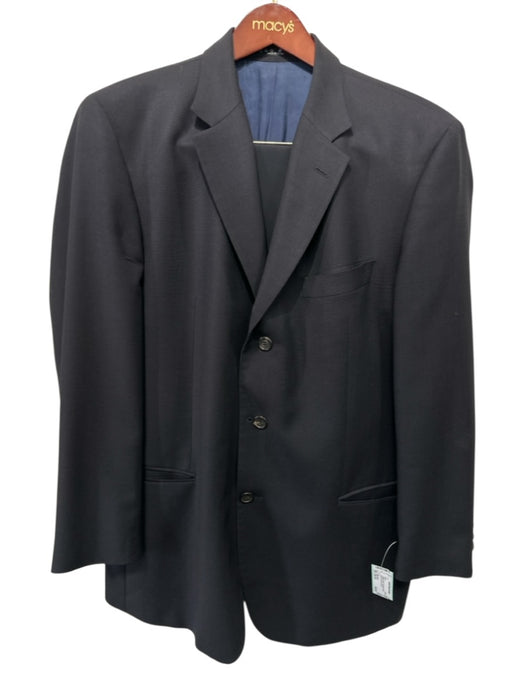 Hugo Boss Vintage Black Wool Blend Solid 3 button Men's Blazer Black / Est 54