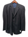 Hugo Boss Vintage Black Wool Blend Solid 3 button Men's Blazer Black / Est 54