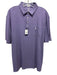 Johnnie O NWT Size XL Purple Cotton Blend Solid Polo Men's Short Sleeve Purple / XL