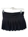 Goldhinge Size M Black Waist Band Pleated Athletic Skort Black / M