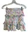 Love Shack Fancy Size XS White & Multi Cotton Tie Straps Tye Dye Skirt Set White & Multi / XS