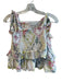 Love Shack Fancy Size XS White & Multi Cotton Tie Straps Tye Dye Skirt Set White & Multi / XS