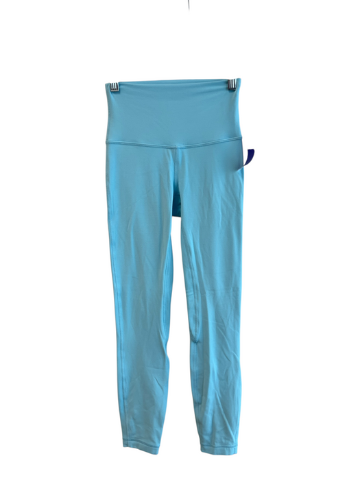 Lululemon Size 2 Blue No Fabric Tag High Rise Stretch Athletic Stretch Leggings Blue / 2