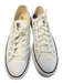 Converse Shoe Size 7.5 White Leather Almond Toe Lace Up Platform Low Top Shoes White / 7.5