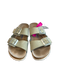 Birkenstock Shoe Size 39 Brown Green Manmade Material Leather Slides Shoes Brown Green / 39