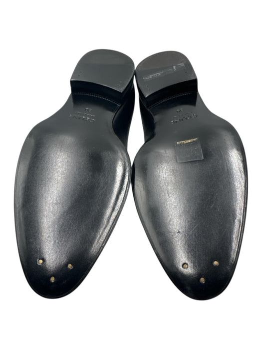 Celine Shoe Size 39 Black Leather Pointed Toe Box & Dustbag inc Derby Loafers Black / 39
