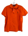 Ralph Lauren Size Est L Orange Cotton Short Sleeve Collared Polo Classic Fit Top Orange / Est L