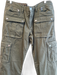 Dolce & Gabbana Size 48 Army Green Cotton Zip Fly Mid Rise silver hardware Pants Army Green / 48