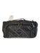 Lug Black Nylon Zip Close Top Handle contrast stitch Bag Black / Small