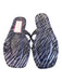 Matisse Shoe Size 8 Purple Rubber Flat Slip On Zebra Print Jelly Shoes Purple / 8