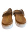 Matisse Shoe Size 8 Brown Rubber Flat Slip On Knit Platform Shoes Brown / 8