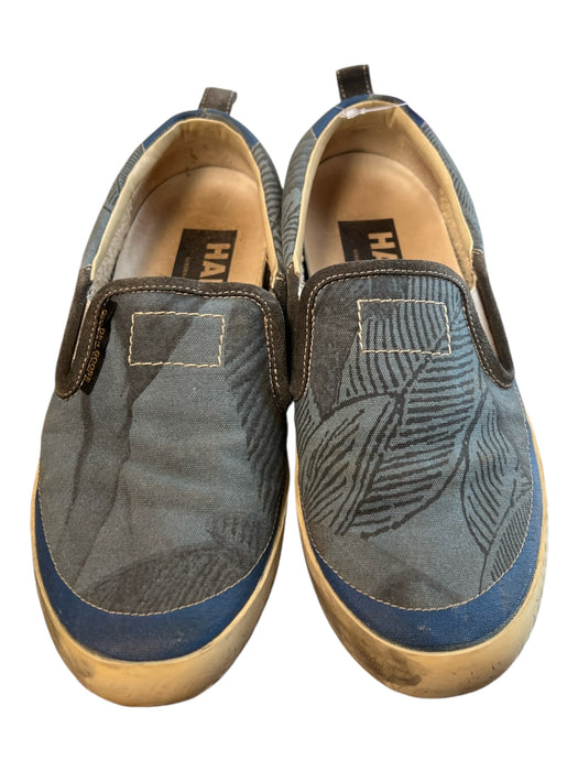Golden Goose Shoe Size 38 Blue Canvas Almond Toe Silver Hardware Slip On Shoes Blue / 38