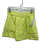 Aje. Size 6 Light Green Linen & Rayon Back Zip Beads High Rise Shorts Light Green / 6
