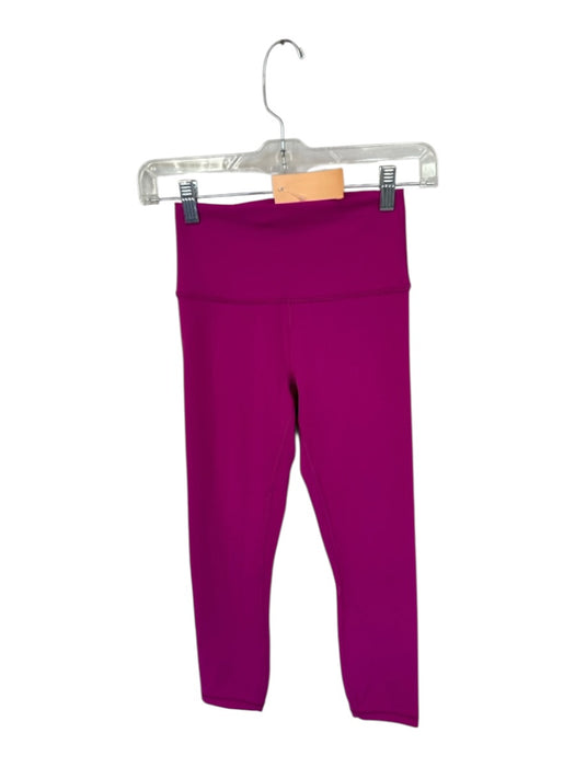 Lululemon Size 4 Magenta High Waist Athletic Leggings Magenta / 4