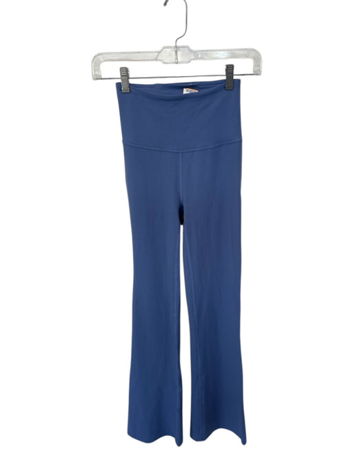 Lululemon Size 2 Slate Blue High Waist Flare Athletic Leggings Slate Blue / 2