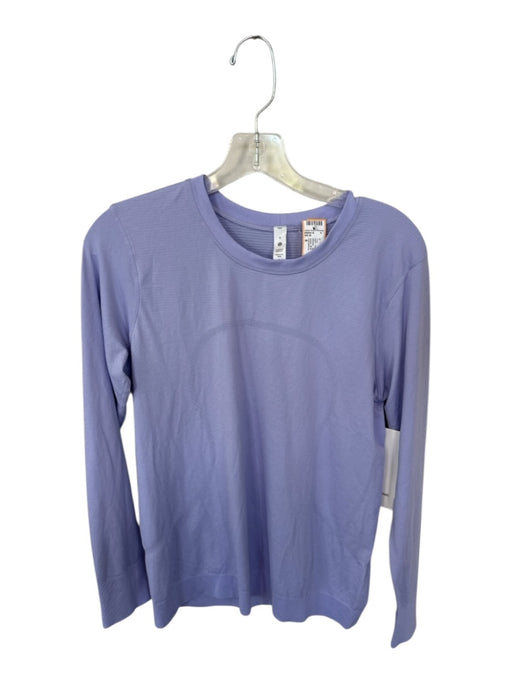 Lululemon Size 8 Purple Nylon Blend Long Sleeve Athletic Top Purple / 8