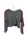 Aviator Nation Size S Gray & multi Cotton Long Sleeve Stripe Sleeve Sweatshirt Gray & multi / S