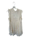 Free People Size S Cream Cotton Cap Sleeve Lace Detail Slip Incl Dress Cream / S