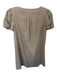 Trina Turk Size 4 Brown & Taupe Viscose Blend Speckled Short Sleeve Dress Brown & Taupe / 4