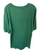 FP Beach Size XS Dark Green Cotton Short Sleeve T-Shirt Dress Dress Dark Green / XS