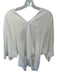 Natalie Busby Size XS/S White Tencel V Neck Top White / XS/S