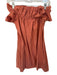 Free People Size XS Terracotta Cotton Off Shoulder Dress Terracotta / XS