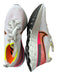 Nike Shoe Size 8 White & Pink Canvas Lace Up Metallic Detail Athletic Sneakers White & Pink / 8