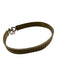 Christian Dior Gold Tone Metal Folding Clasp Costume Bracelet Gold Tone