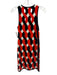 Rag & Bone Size XS Red, Black, White Viscose & Polyester Sleeveless Mini Dress Red, Black, White / XS