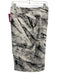 Helmut Lang Size S Gray & White Viscose & Elastane Elastic Waist Leg Slit Skirt Gray & White / S
