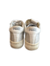 P448 Shoe Size 37 Silver & White Manmade Material Sneaker lace up Sparkle Shoes Silver & White / 37