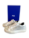 P448 Shoe Size 37 Silver & White Manmade Material Sneaker lace up Sparkle Shoes Silver & White / 37