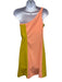 Outdoor Voices Size M Orange & Yellow Nylon Blend Sleeveless One Shoulder Dress Orange & Yellow / M