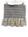 Love Shack Fancy Size XL Blue, Pink, Cream Cotton Smocked Waist Band Mini Skirt Blue, Pink, Cream / XL