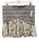 Love Shack Fancy Size XL Blue, Pink, Cream Cotton Smocked Waist Band Mini Skirt Blue, Pink, Cream / XL