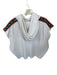 Aviator Nation Size Small White Polyester Blend Lightning Bolt Hood Sweatshirt White / Small