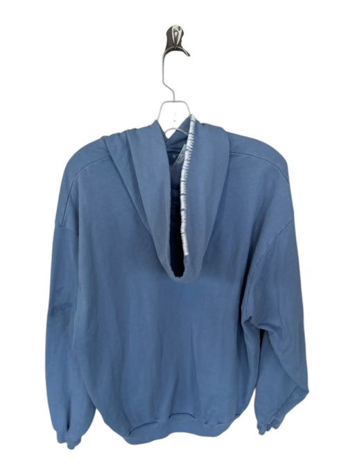 Madhappy Size Large Blue Cotton Long Sleeve Stich Detail Athletic Hoodie Blue / Large