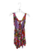 House of Harlow 1960 Size XS Multi Linen Blend Parrot Fruit & Abstract Dress Multi / XS