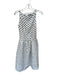 Pretty Little Thing Size 4 black and white Polyester Blend Polka Dots Tulle Gown black and white / 4