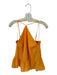 Farrow Size M Orange Polyester Halter Two Tone Ruffle Top Orange / M