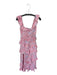 Show Me Your Mumu Size XS Pink & Gray Print Polyester Blend Floral Ruffles Dress Pink & Gray Print / XS