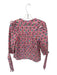 Entro Size Small pink floral Cotton Long Sleeve Collar Button Down Top pink floral / Small