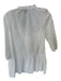 Gap Size XSP White Cotton Long Balloon Sleeve Eyelet Drop Waist Dress White / XSP