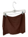 Gap Size XS Brown Linen & Rayon Side Zip Buttons Mini Skort Brown / XS