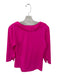 Gretchen Scott Size XS Pink & Green Polyester Ruffle Collar Sleeveless Top Pink & Green / XS