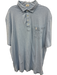 Johnnie O Size XXL Light blue Cotton Heathered Polo Men's Short Sleeve Light blue / XXL