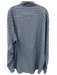 Peter Millar Size XXL Navy & Gray Wool Blend Plaid Flannel Long Sleeve Shirt Navy & Gray / XXL