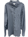 Peter Millar Size XXL Navy & Gray Wool Blend Plaid Flannel Long Sleeve Shirt Navy & Gray / XXL